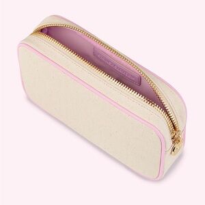 Stoney Clover Canvas 8 Nylon Small Pouch  with Pink (Flamingo) NWT